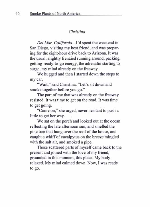 A smoke story